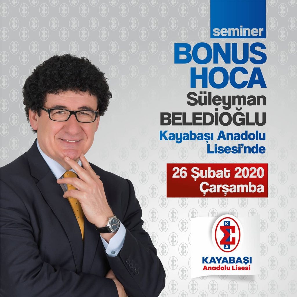 2019-2020 | Bonus Hoca Semineri