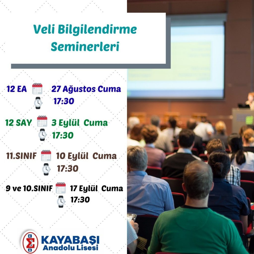 VELİ SEMİNERİ